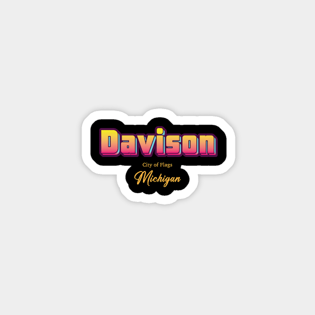 Davison Sticker by Delix_shop